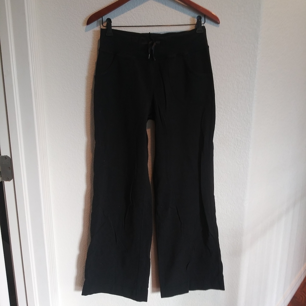 Lululemon Black Bootcut Yoga Workout Pants